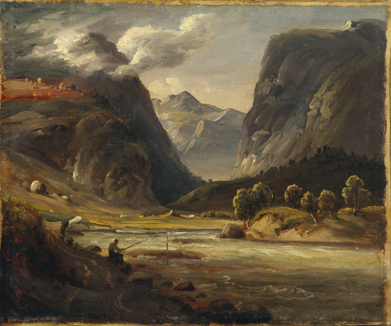 Z Aurland w Sogn autorstwa Thomas Fearnley