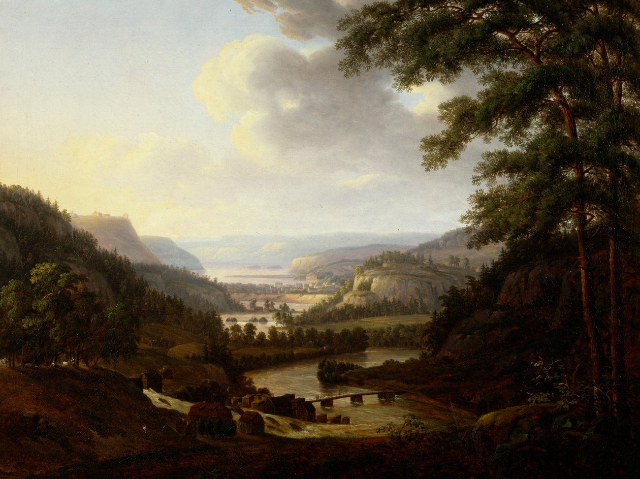 Widok na Tistedal autorstwa Thomas Fearnley