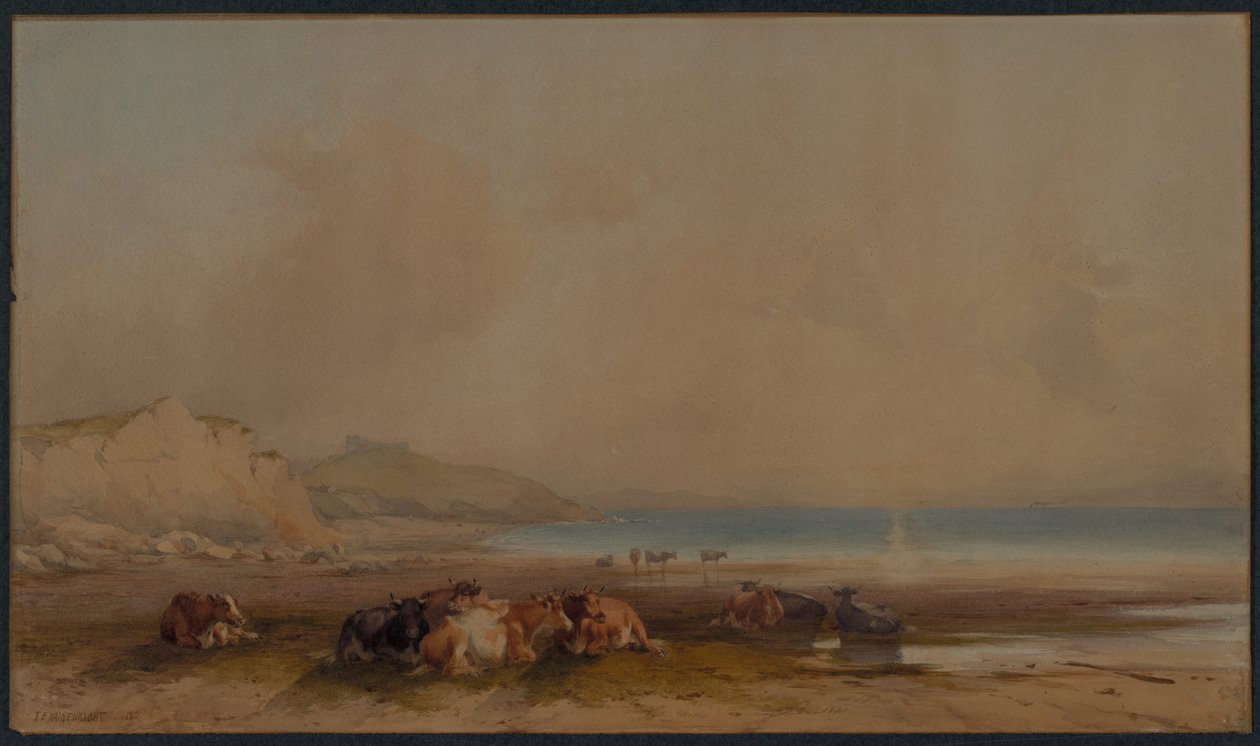 Krajobraz, 1885. autorstwa Thomas Francis Wainwright