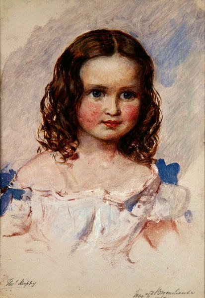 Portret młodej dziewczyny autorstwa Thomas Frank Heaphy