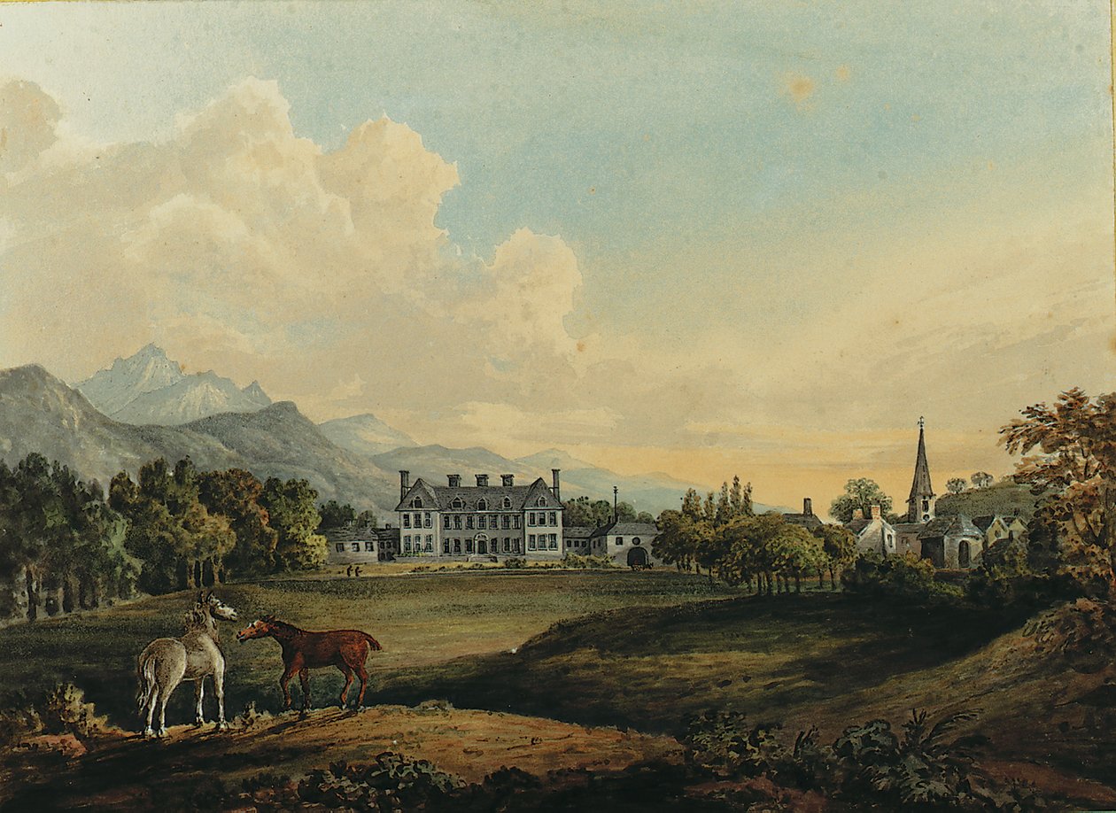 Widoki w Killarney: Dom Lorda Kenmare autorstwa Thomas Gage