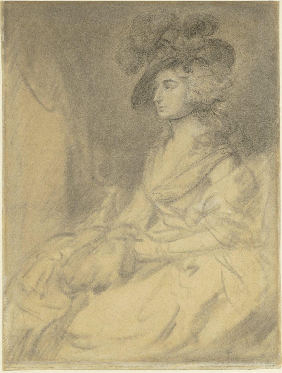 Pani Sarah Siddons autorstwa Thomas Gainsborough