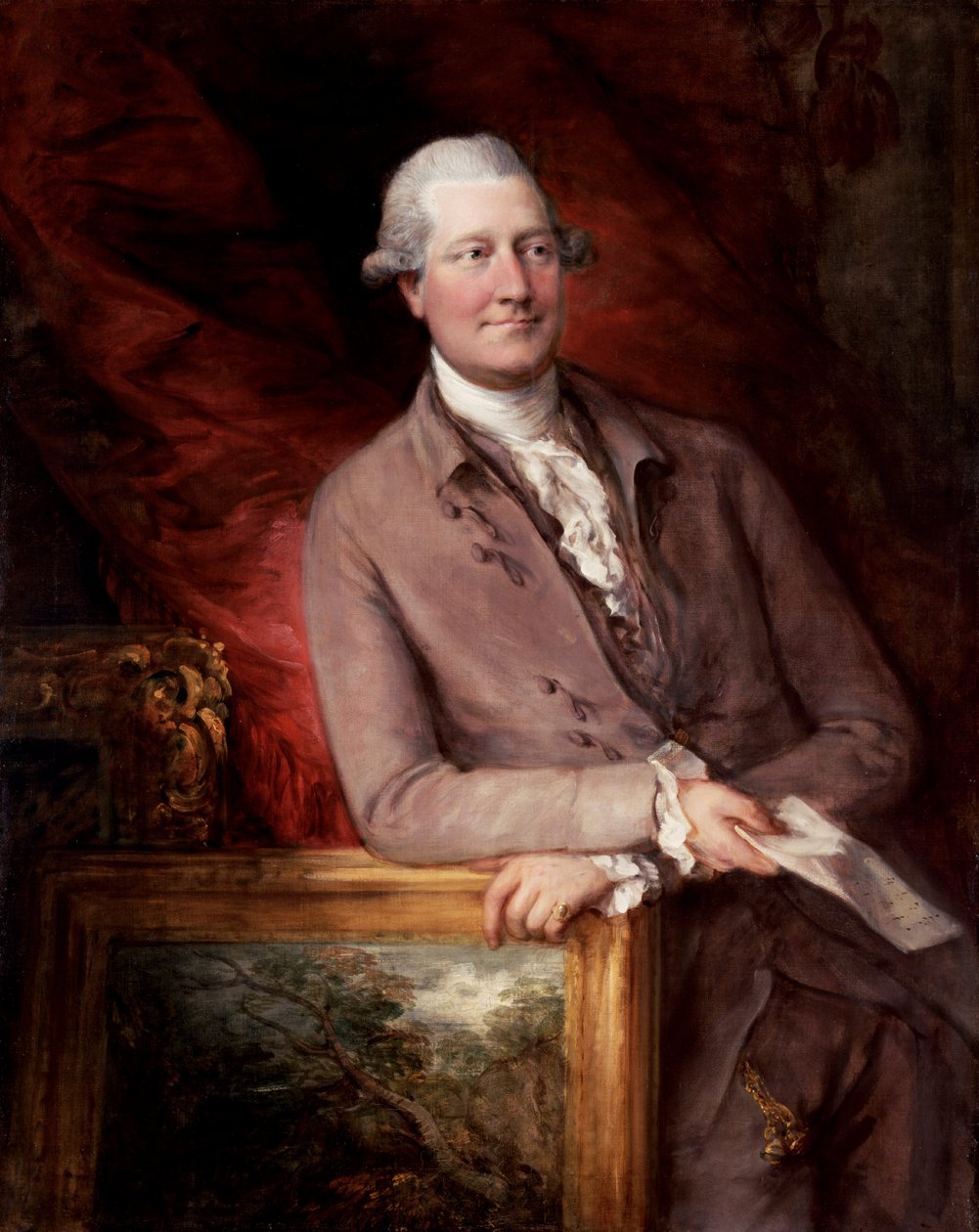 Portret Jamesa Christie (1730-1803) autorstwa Thomas Gainsborough