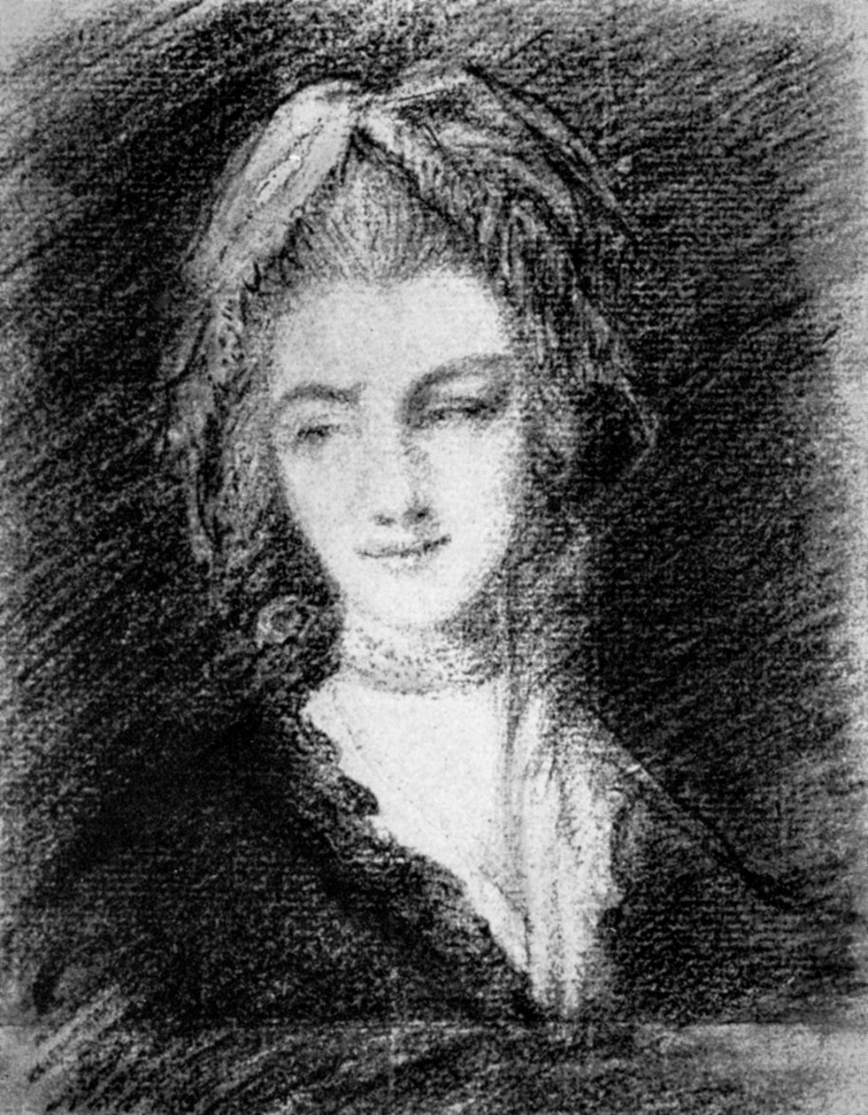 Królowa Charlotte, ok. 1780, 1929 autorstwa Thomas Gainsborough