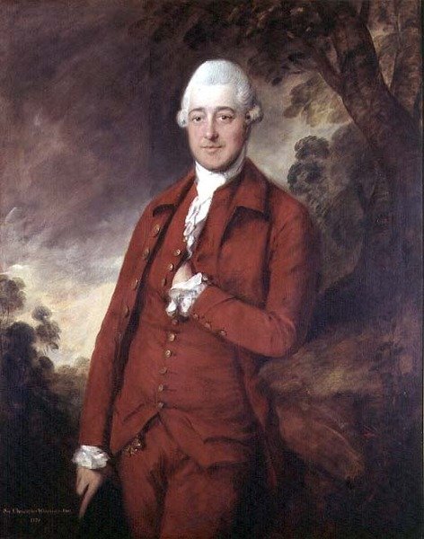 Sir Christophera Whocote autorstwa Thomas Gainsborough