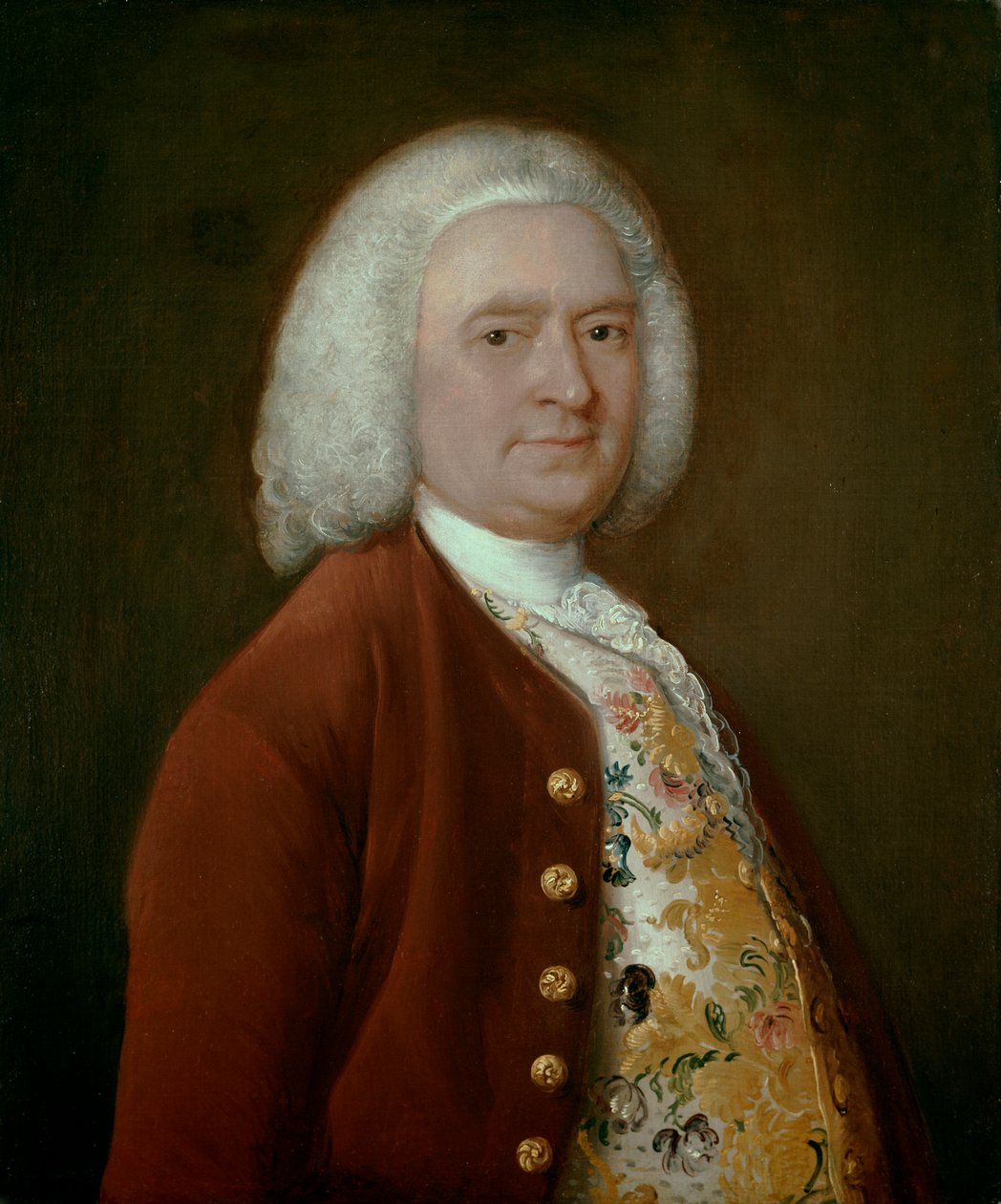 Sir Richard Lloyd, 1696-1761, ok. 1750. autorstwa Thomas Gainsborough