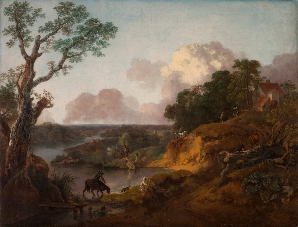Zobacz w Suffolk autorstwa Thomas Gainsborough