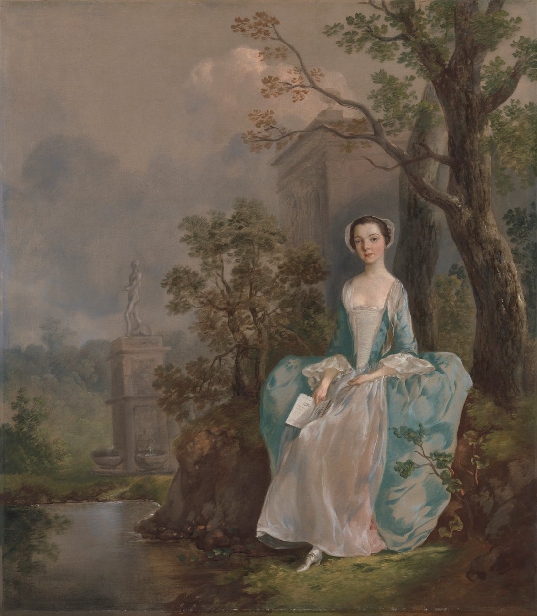 Portret kobiety autorstwa Thomas Gainsborough RA