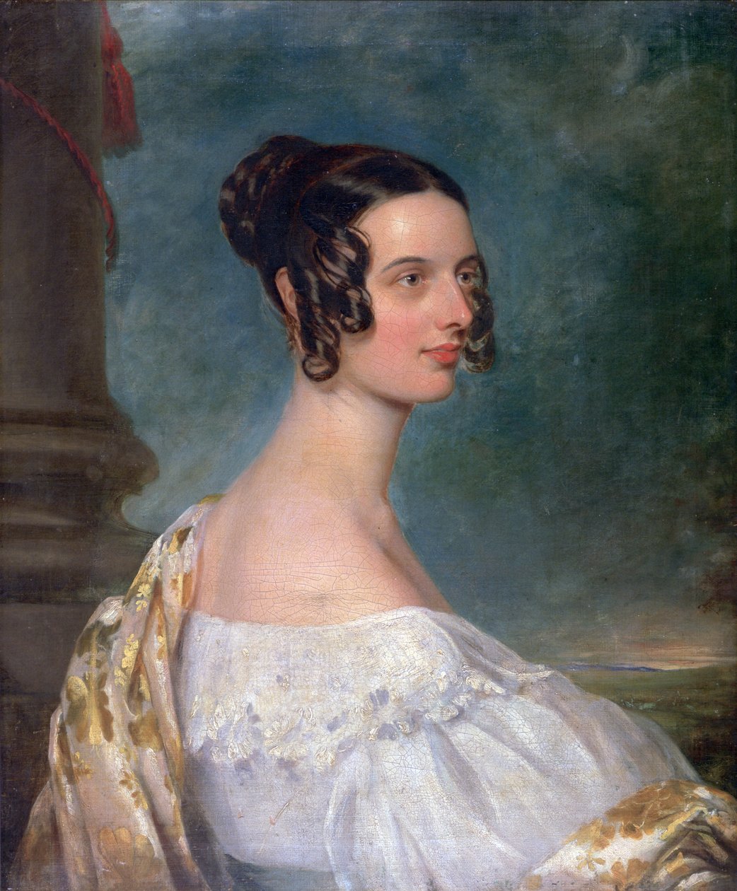 Katarzyna Gandy, z domu Hyde, ok. 1837-38 autorstwa Thomas Gandy