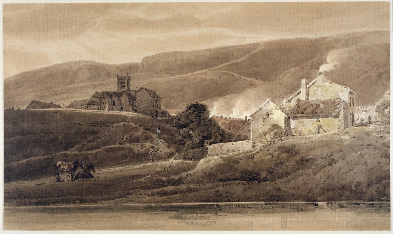Ilkley, Yorkshire autorstwa Thomas Girtin