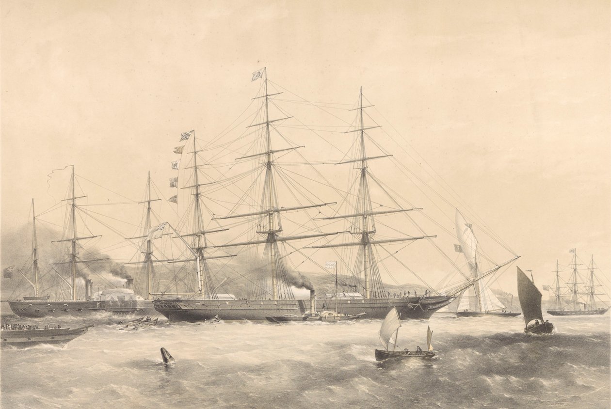 Kliper "Schomberg" (1855) autorstwa Thomas Goldsworth Dutton