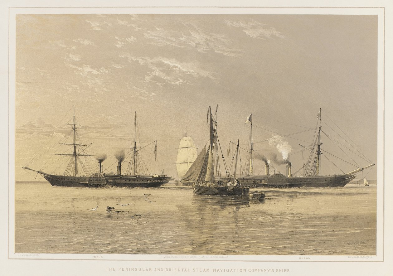 Indus" i "Ripon autorstwa Thomas Goldsworth Dutton