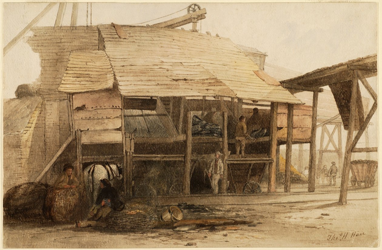 The Phoenix Pit, Old Etherly autorstwa Thomas H. Hair