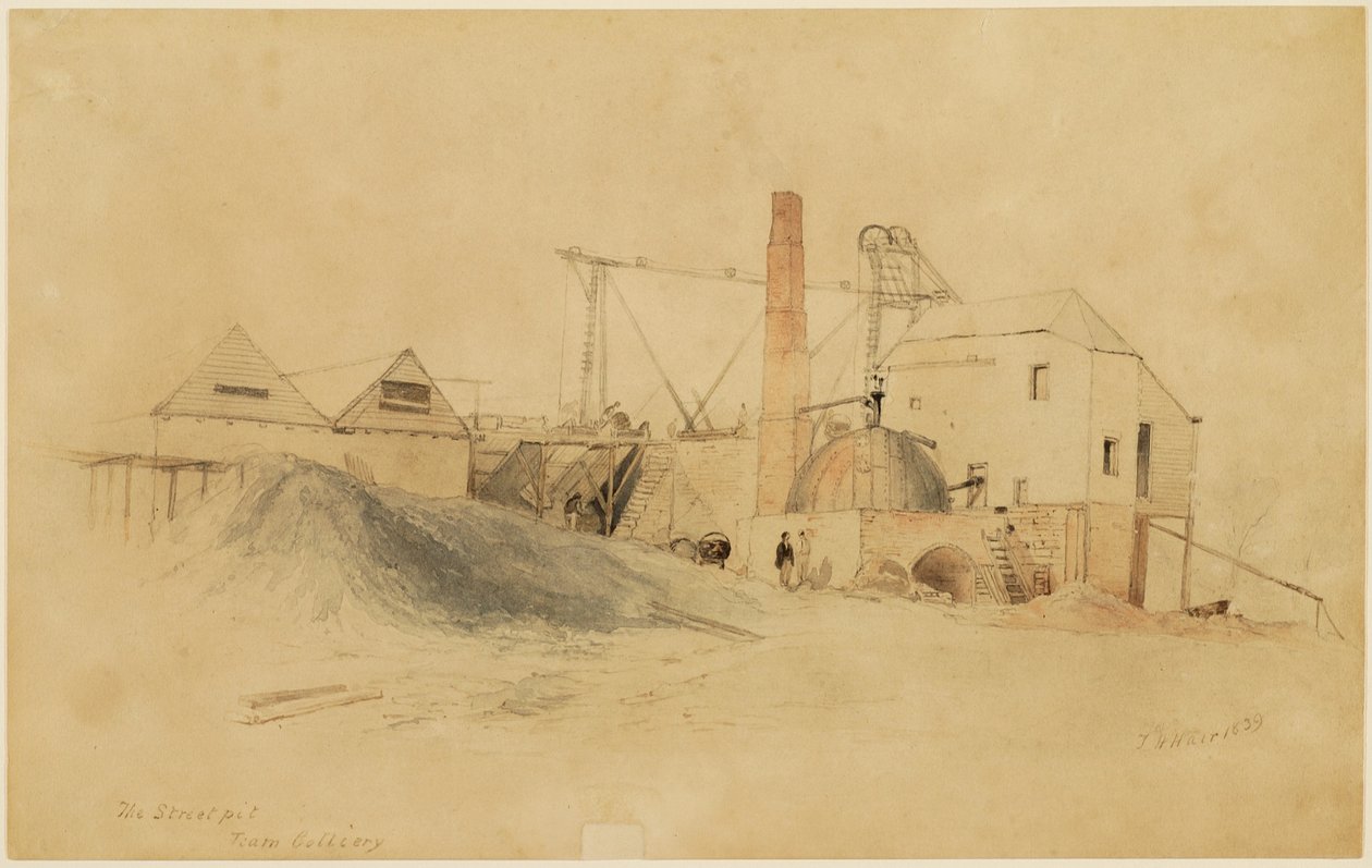 Street Pit, Team Colliery autorstwa Thomas H. Hair
