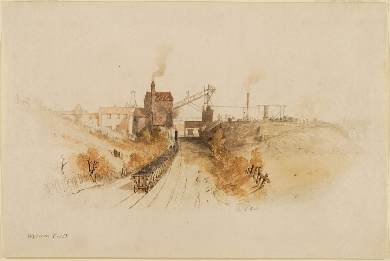Wylam Colliery autorstwa Thomas H. Hair