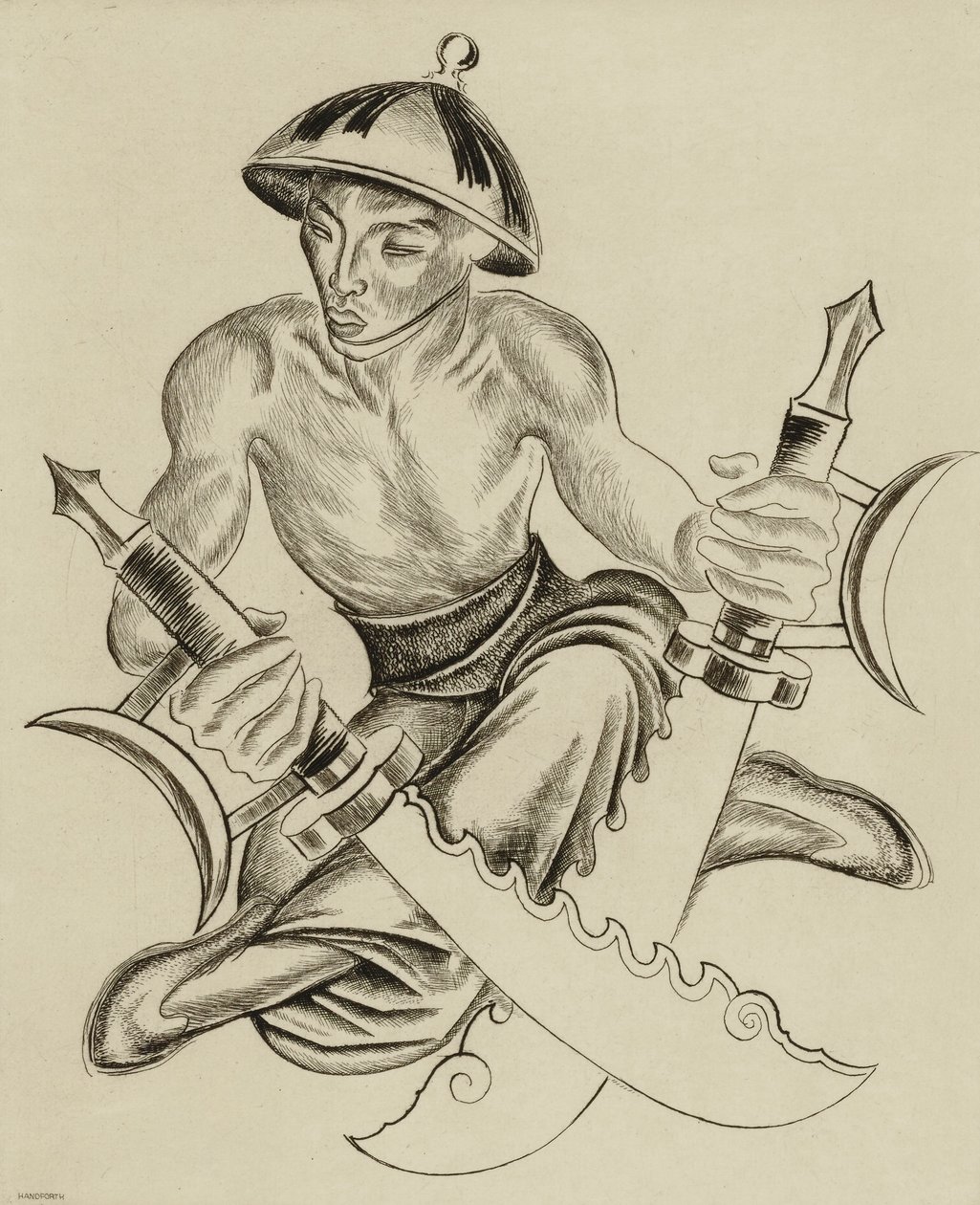 (Chińczyk) autorstwa Thomas Handforth
