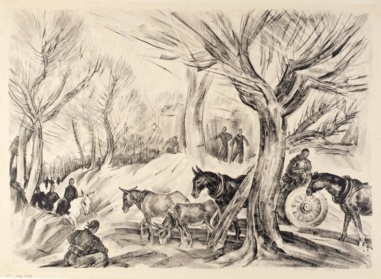 Sunken Road autorstwa Thomas Handforth