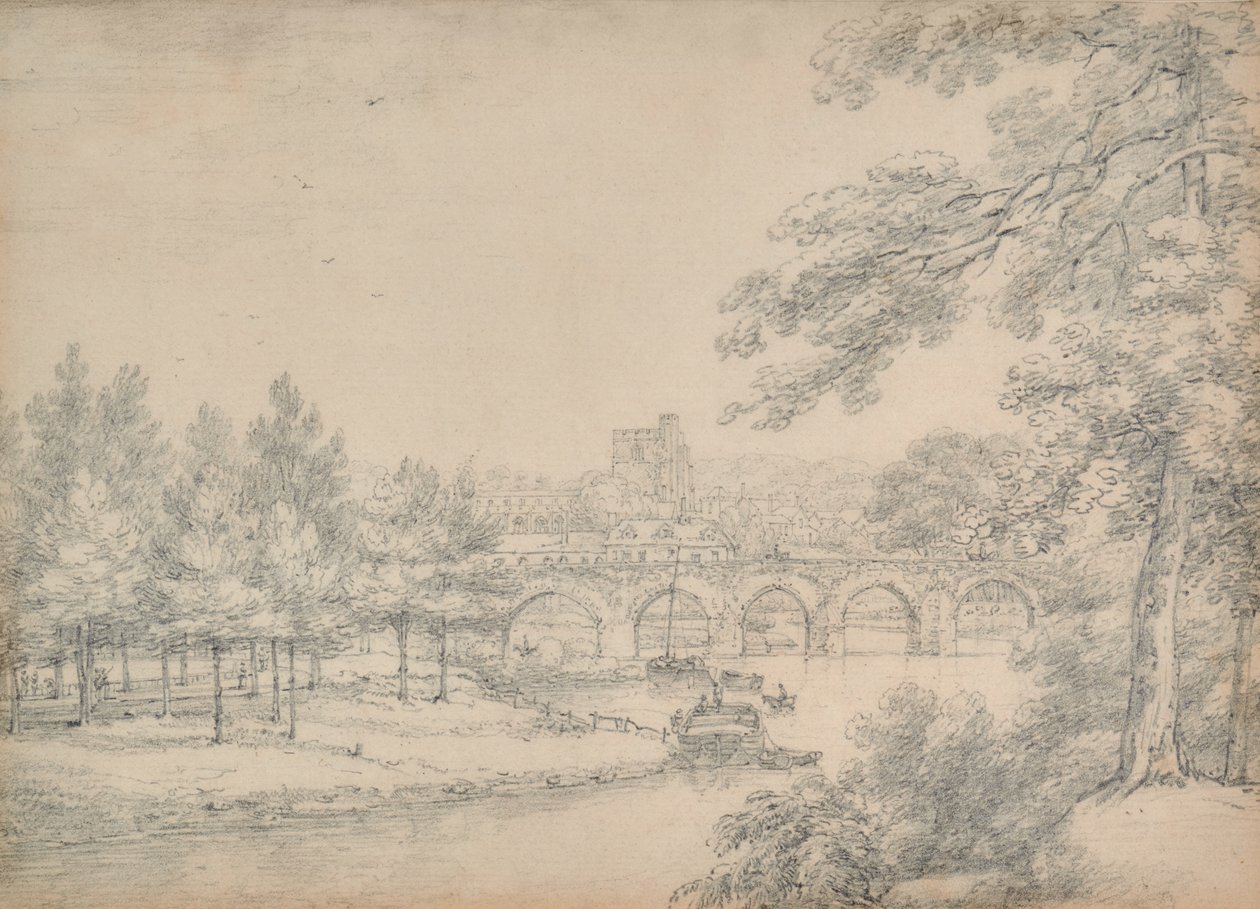 Kościół Maidstone autorstwa Thomas Hearne