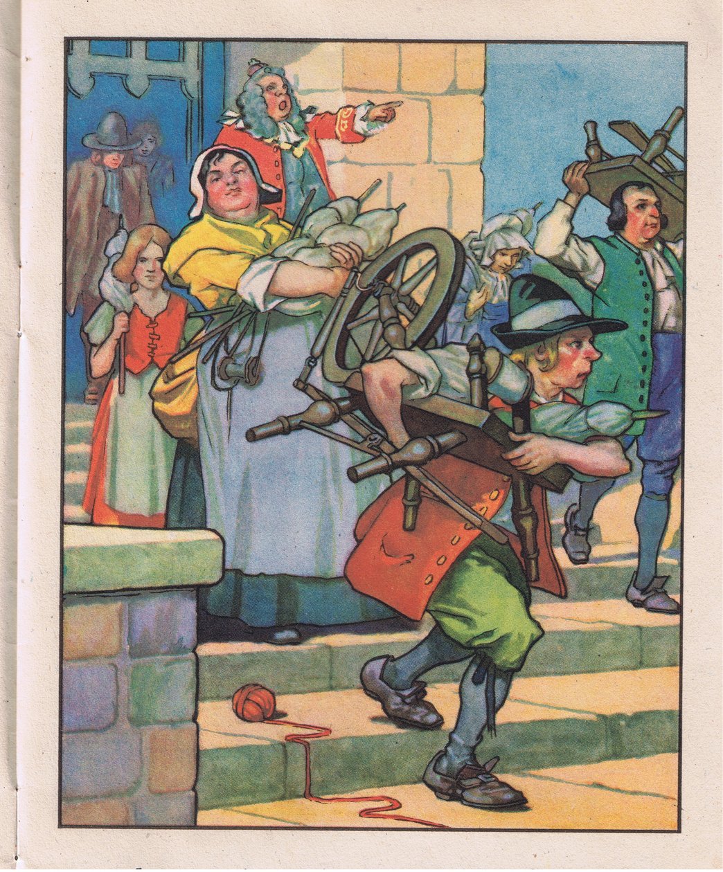 Briar Rose (litografia) autorstwa Thomas Heath Robinson