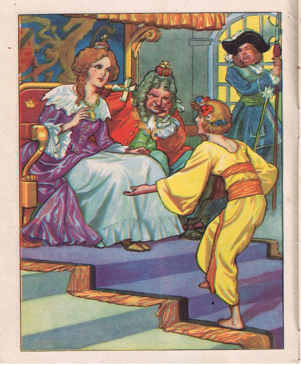 Briar Rose najpiękniejsza (litografia) autorstwa Thomas Heath Robinson