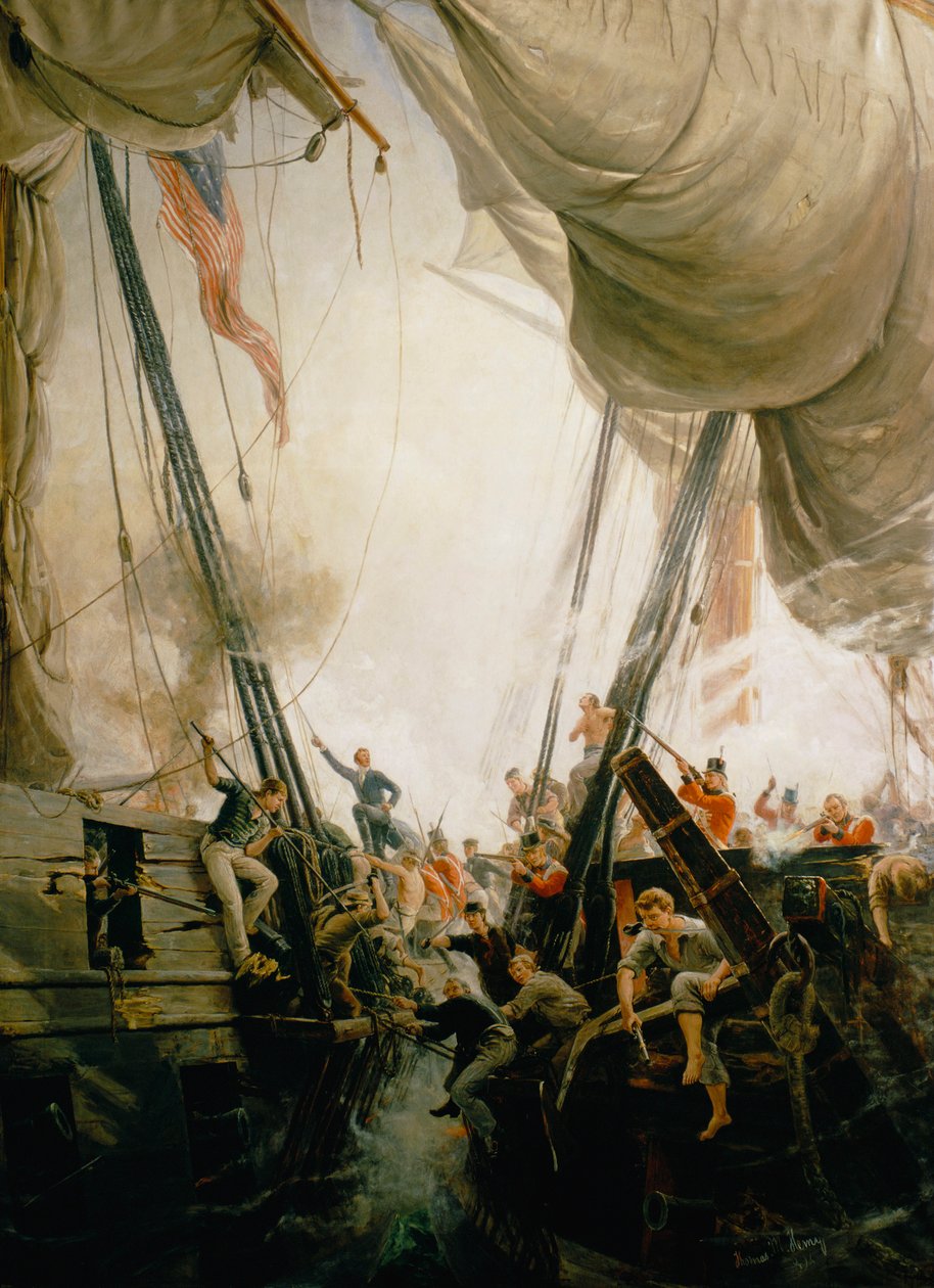 „Wsiadanie na Chesapeake” autorstwa Thomas Henry