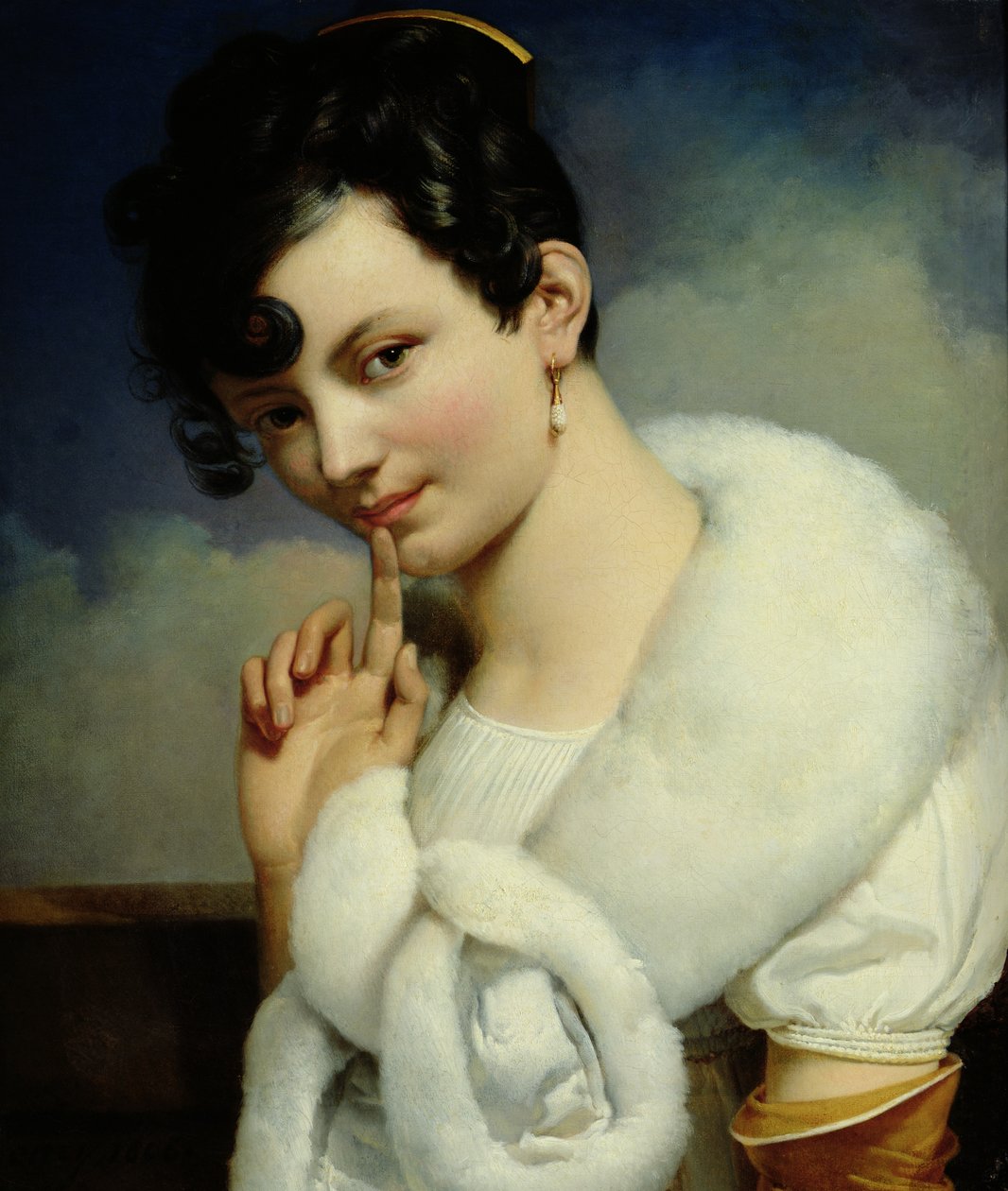 Portret kobiety autorstwa Thomas Henry