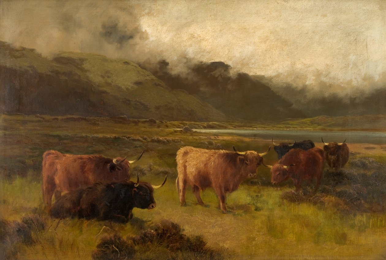 Na mchu Tarras autorstwa Thomas Henry Gibb