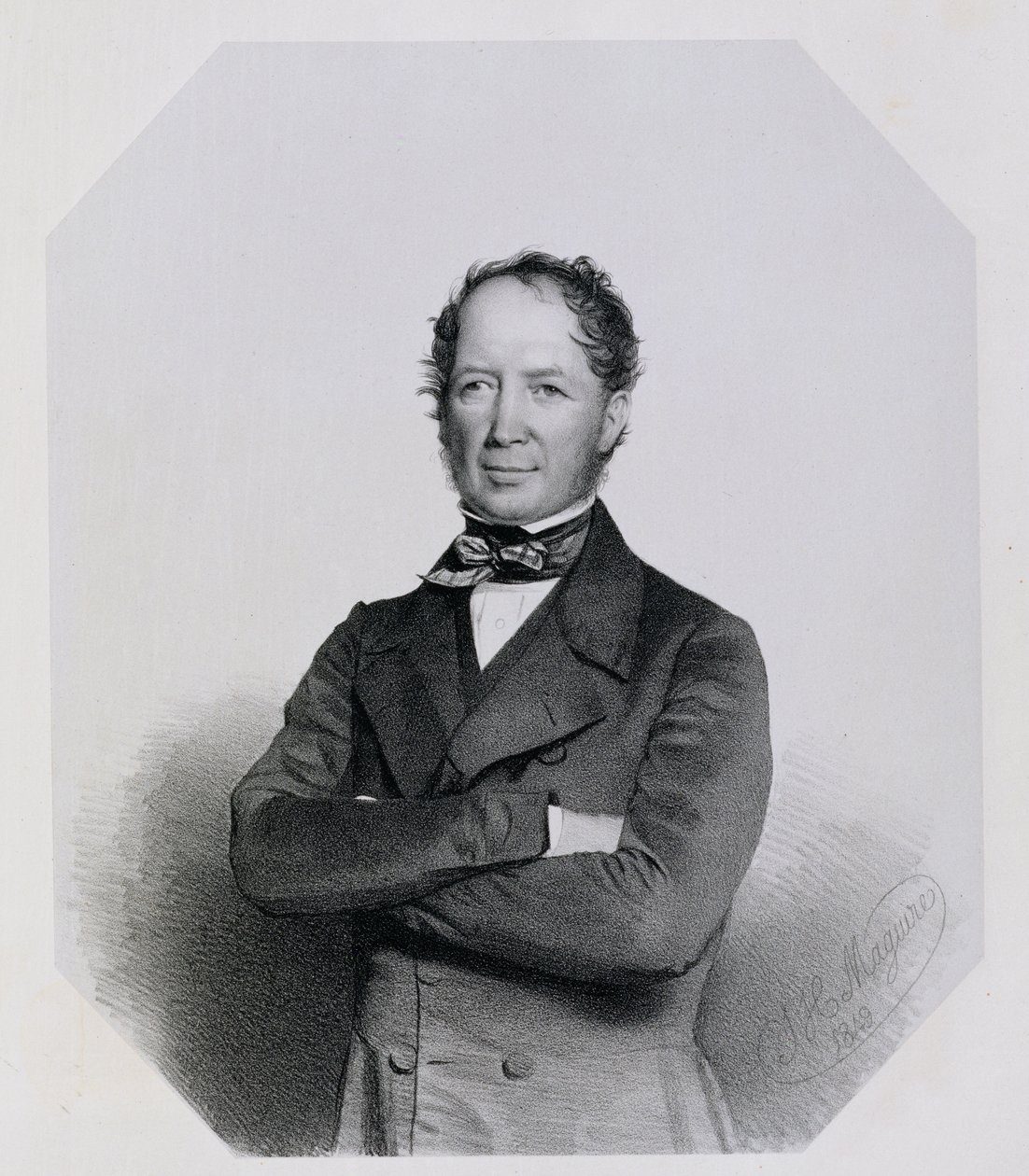 John Lindley (1799-1865) 1849 autorstwa Thomas Herbert Maguire