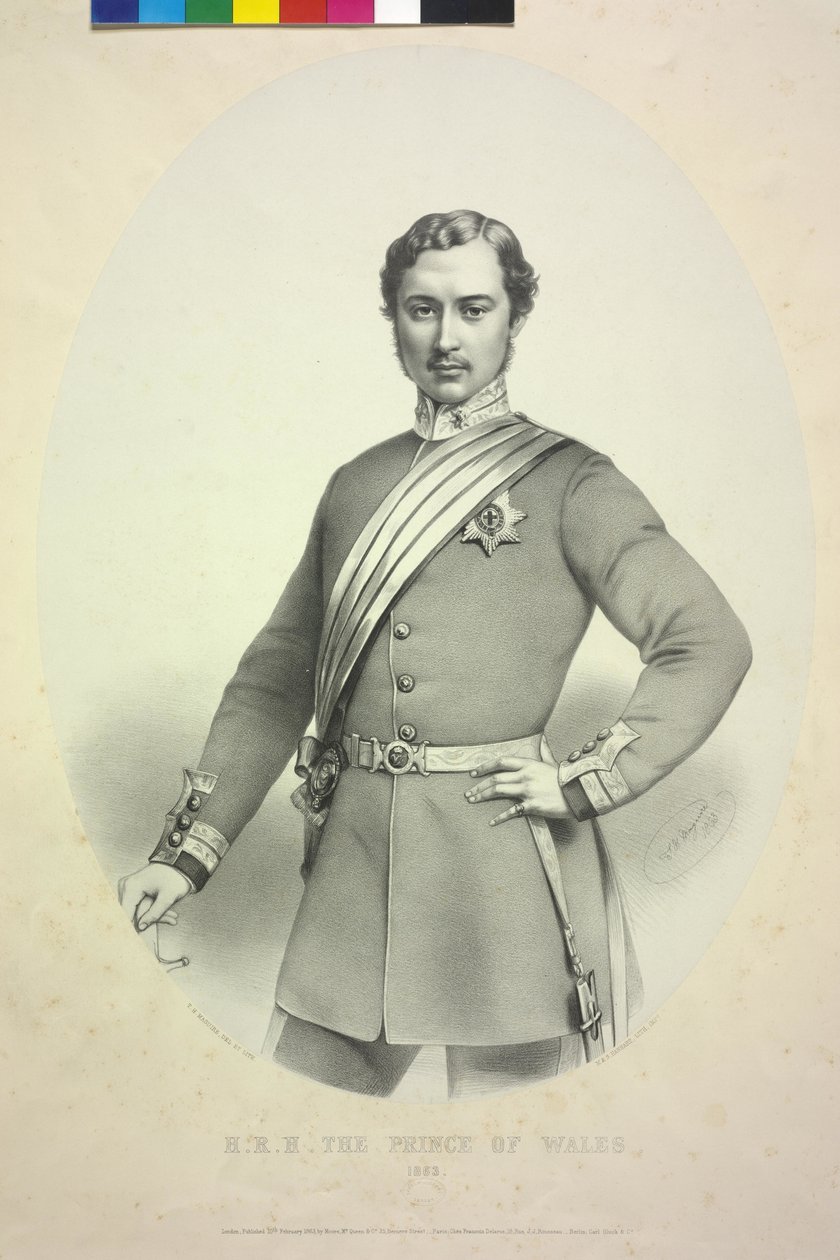 Król Anglii Eduard VII autorstwa Thomas Herbert Maguire