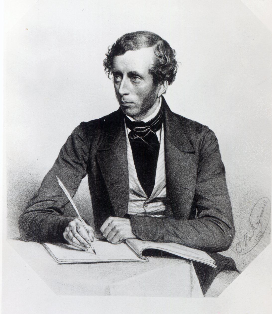 William Thompson (1805-52) 1849 autorstwa Thomas Herbert Maguire