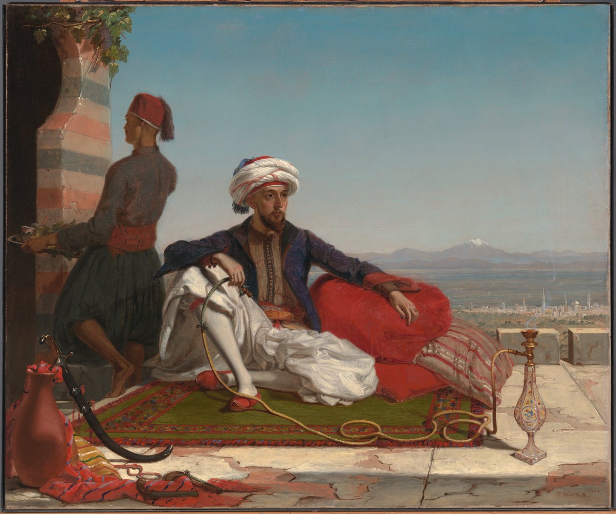 Bayard Taylor, 1855. autorstwa Thomas Hicks