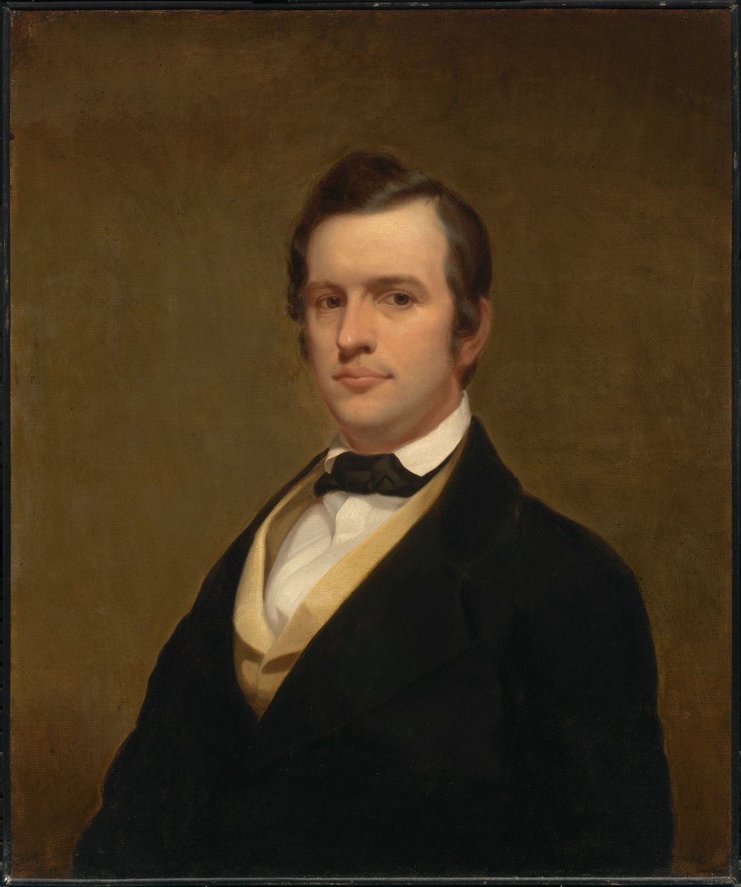 Niezidentyfikowany człowiek, ok. 1856. autorstwa Thomas Hicks