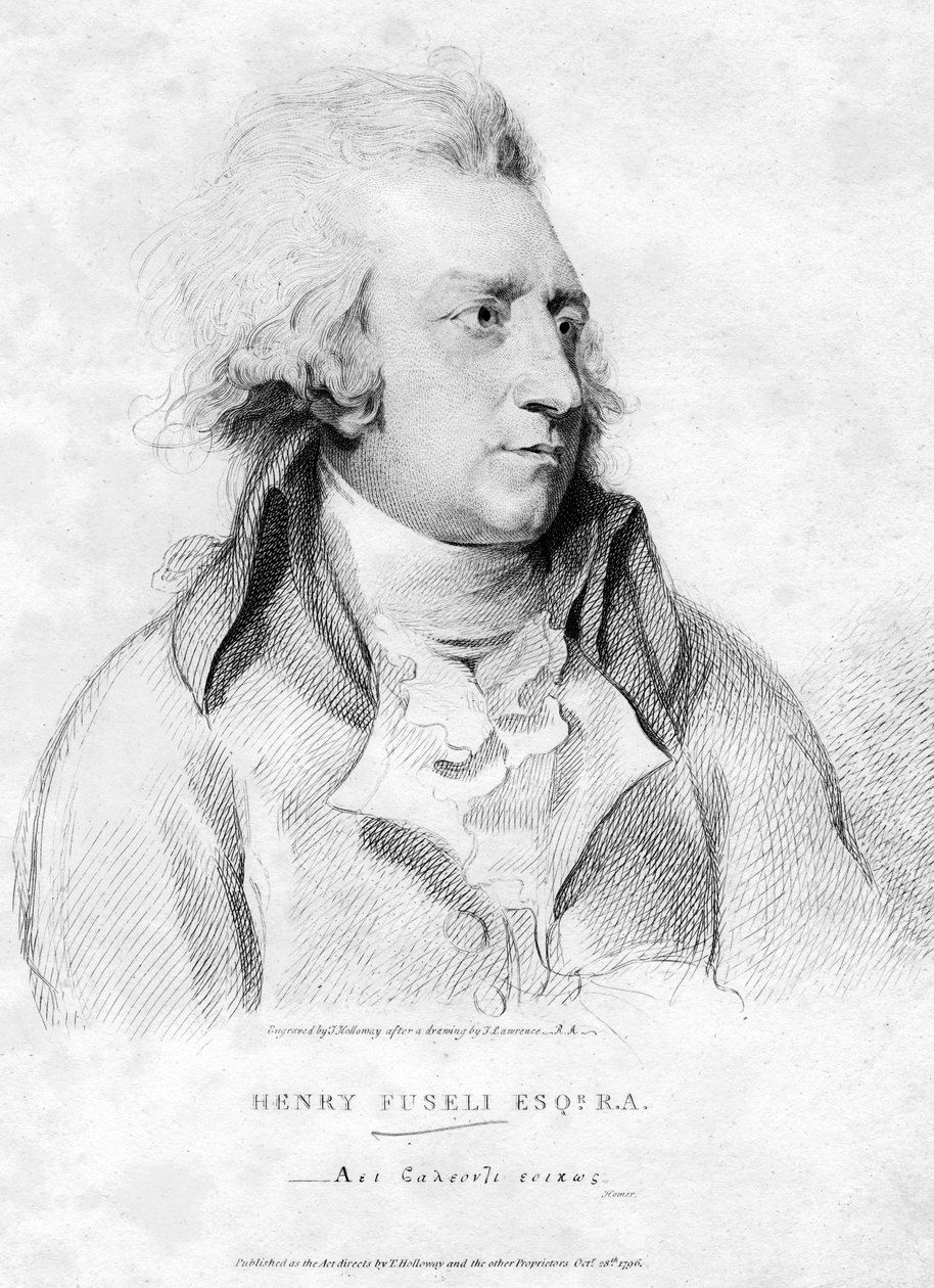 Henryk Fuseli, XVIII wiek. autorstwa Thomas Holloway