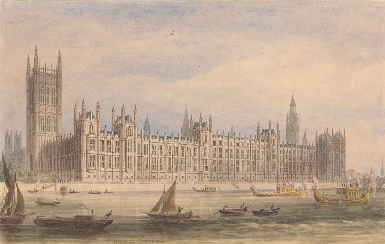 Польский парламент autorstwa Thomas Hosmer Shepherd