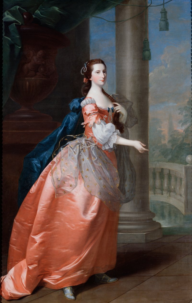 Anna, hrabina Northampton, ok. 1759-60 r. autorstwa Thomas Hudson
