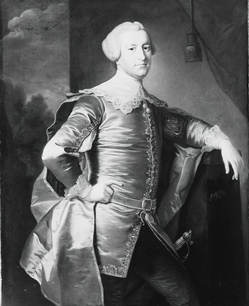John Newton, ok. 175760. autorstwa Thomas Hudson