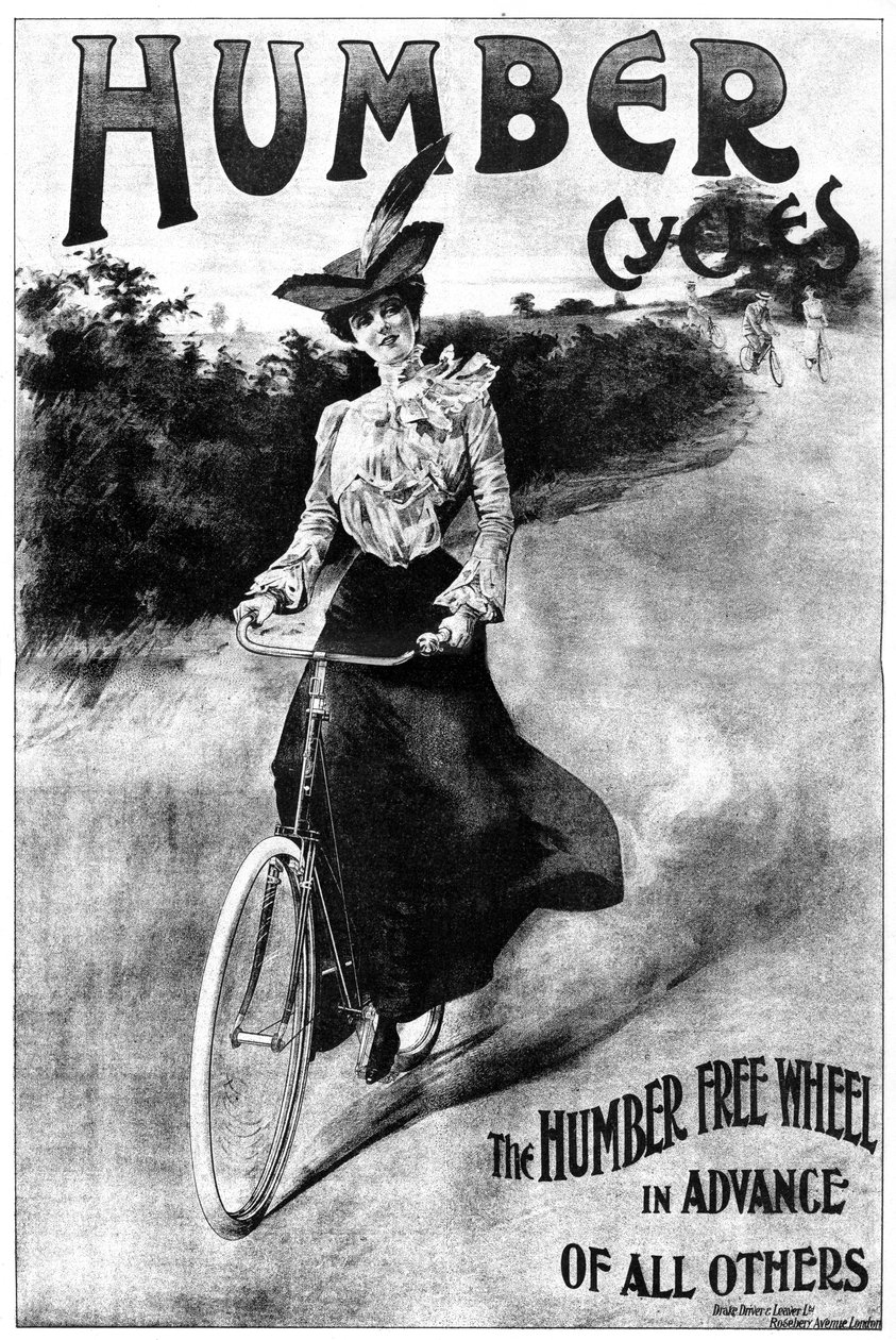Reklama Humber Cycles, 1902-1903. autorstwa Thomas Humber