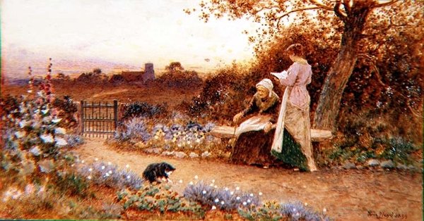Wieczorna opowieść autorstwa Thomas James Lloyd