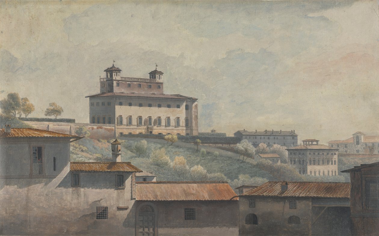 Willa Medici, Rzym autorstwa Thomas Jones