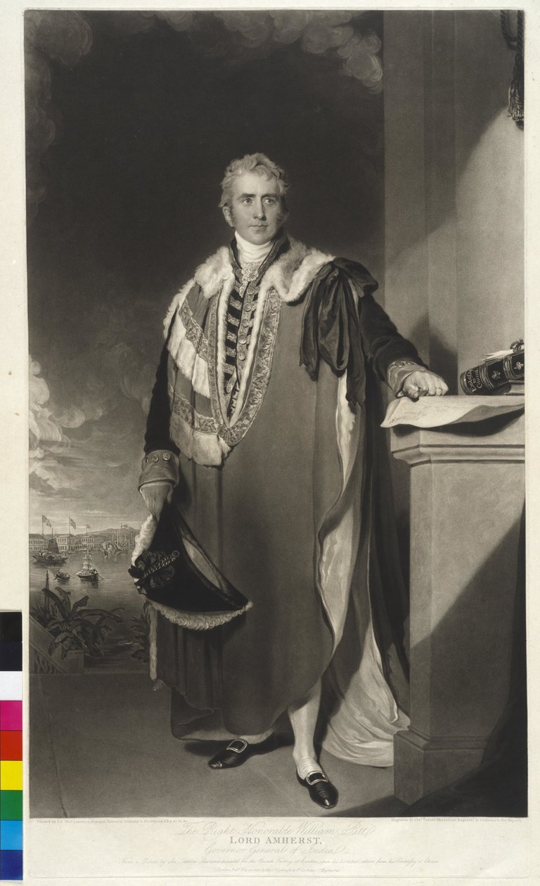 1. earl Amherst Amherst autorstwa Thomas Lawrence