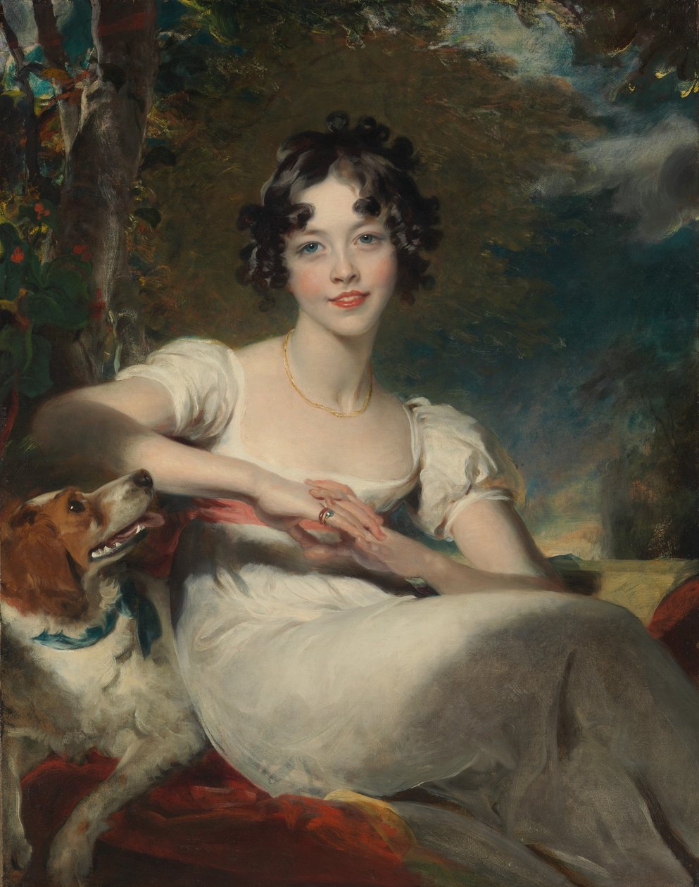 Lady Maria Conyngham zmarła w 1843 r. ok. godz. 1824-25. autorstwa Thomas Lawrence