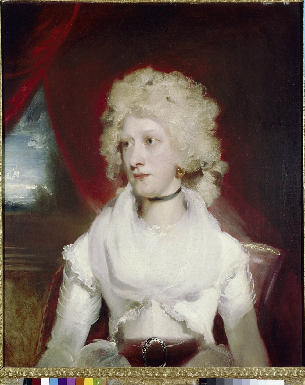 Panna Marthe Carr (olej na płótnie) autorstwa Thomas Lawrence
