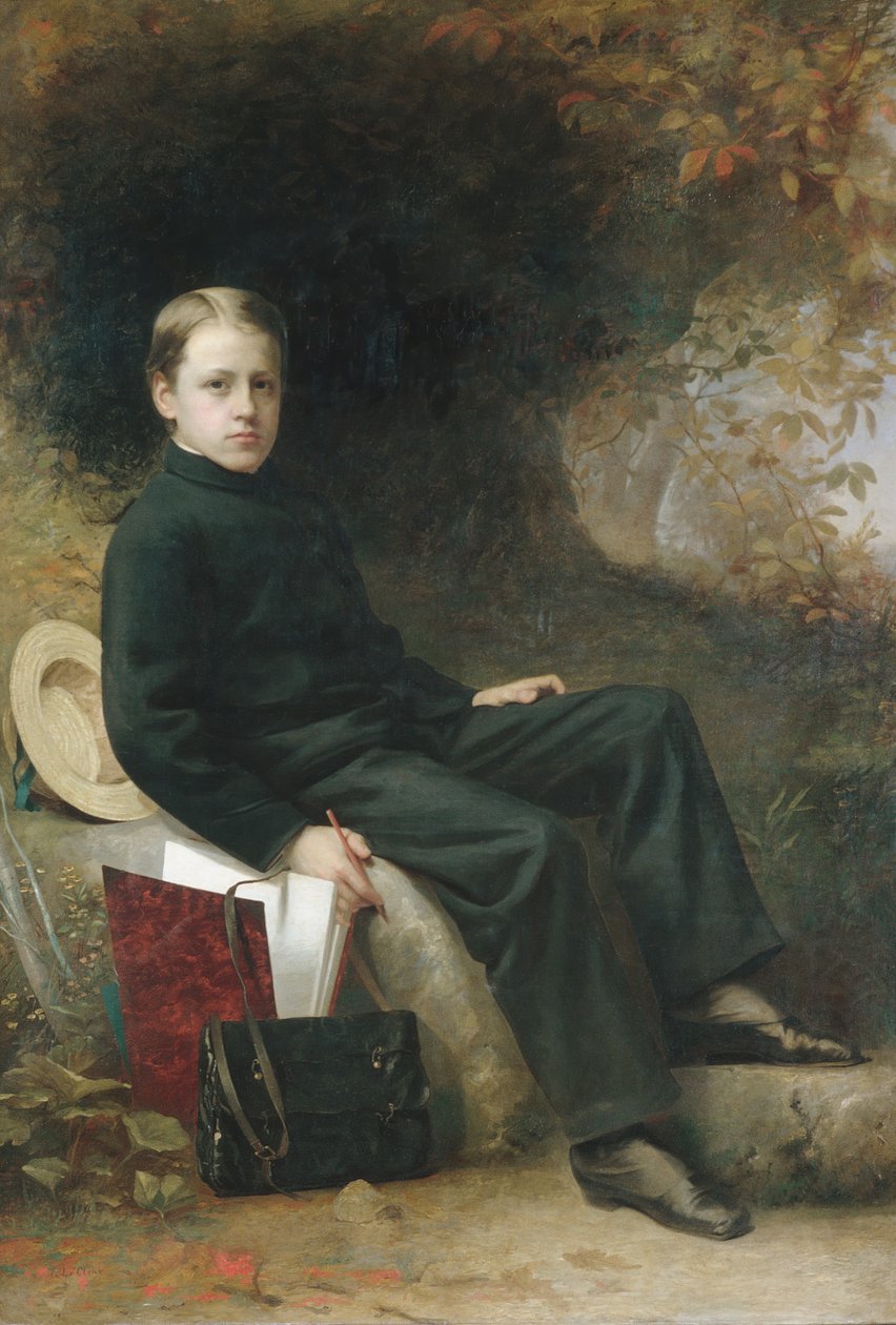 Amory Sibley Carhart, ca. 1860-65. autorstwa Thomas Le Clear