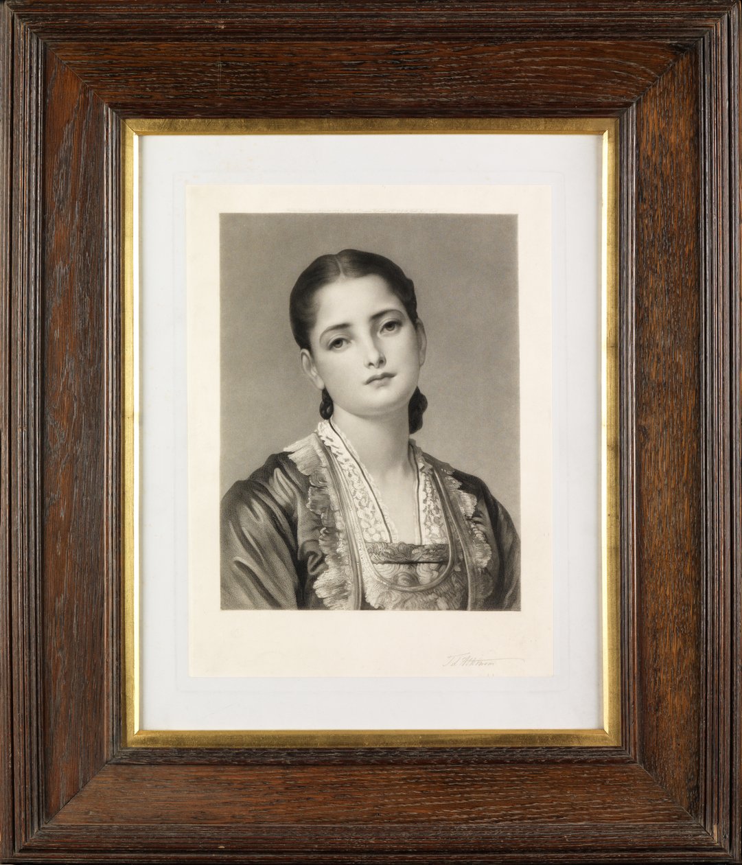 Anita (mezzotinta) autorstwa Thomas Lewis Atkinson