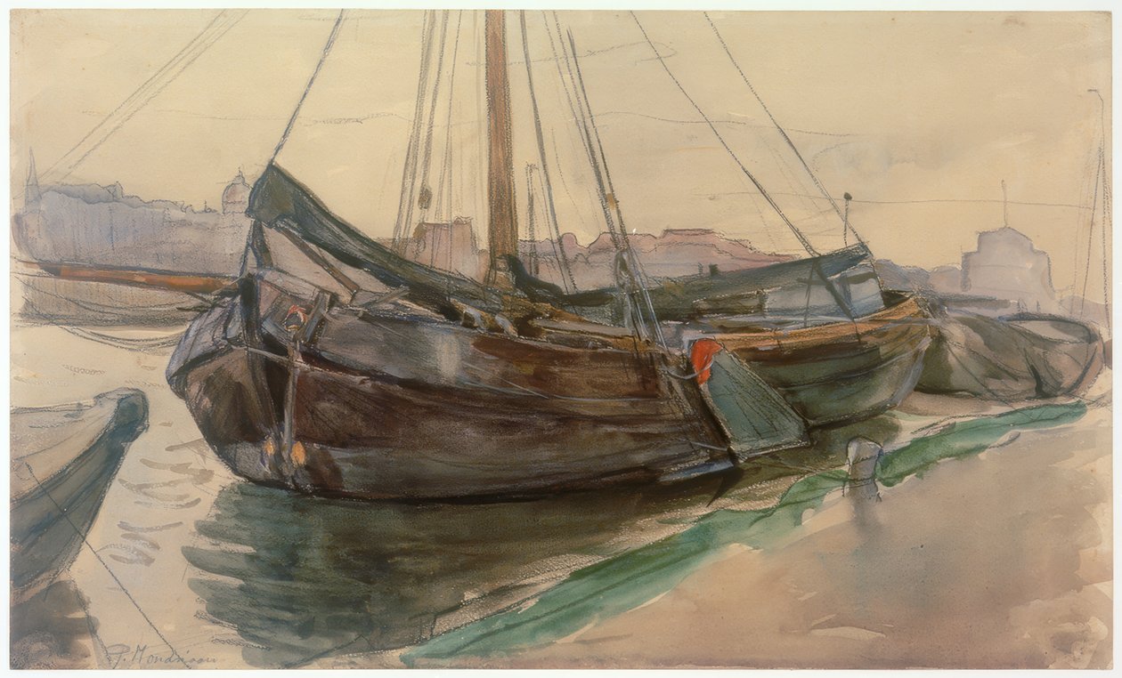 Trawler rybacki autorstwa Thomas Ludwig Herbst