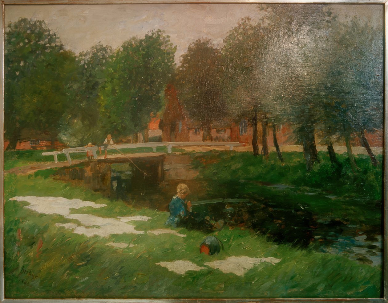 Wybielacz do prania na kanale autorstwa Thomas Ludwig Herbst
