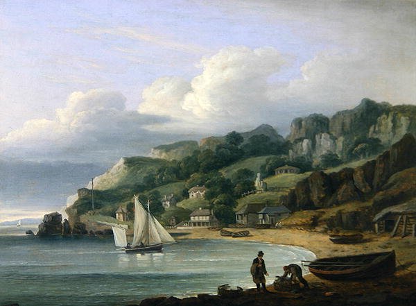 Plaża Babbacombe, Devon autorstwa Thomas Luny