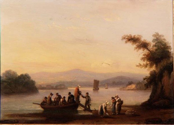 Na Dart w pobliżu Dittisham autorstwa Thomas Luny