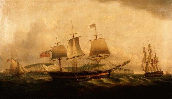 Wysyłka z Dover autorstwa Thomas Luny