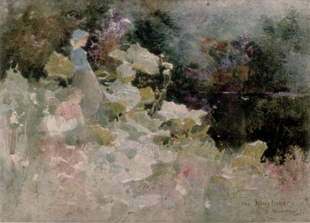 Zimorodek, 1899 autorstwa Thomas Mackay